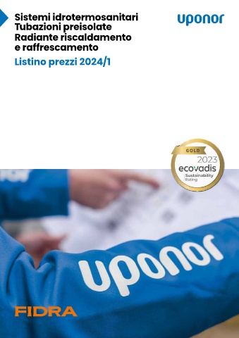 uponor - listino 2024